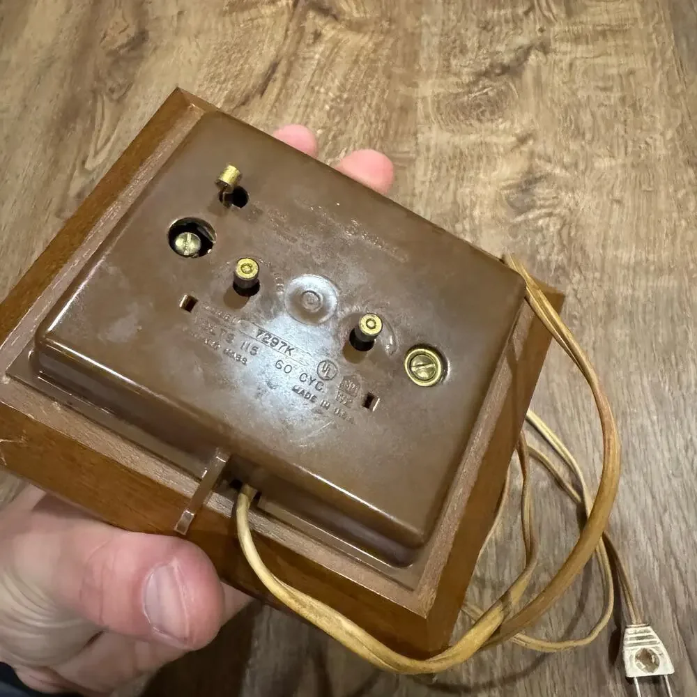 VTG General Electric Telechron Alarm Clock 
